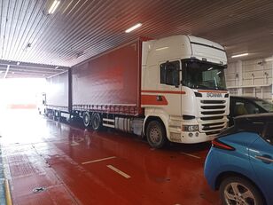 Scania R450 + trailer med gardinkapell