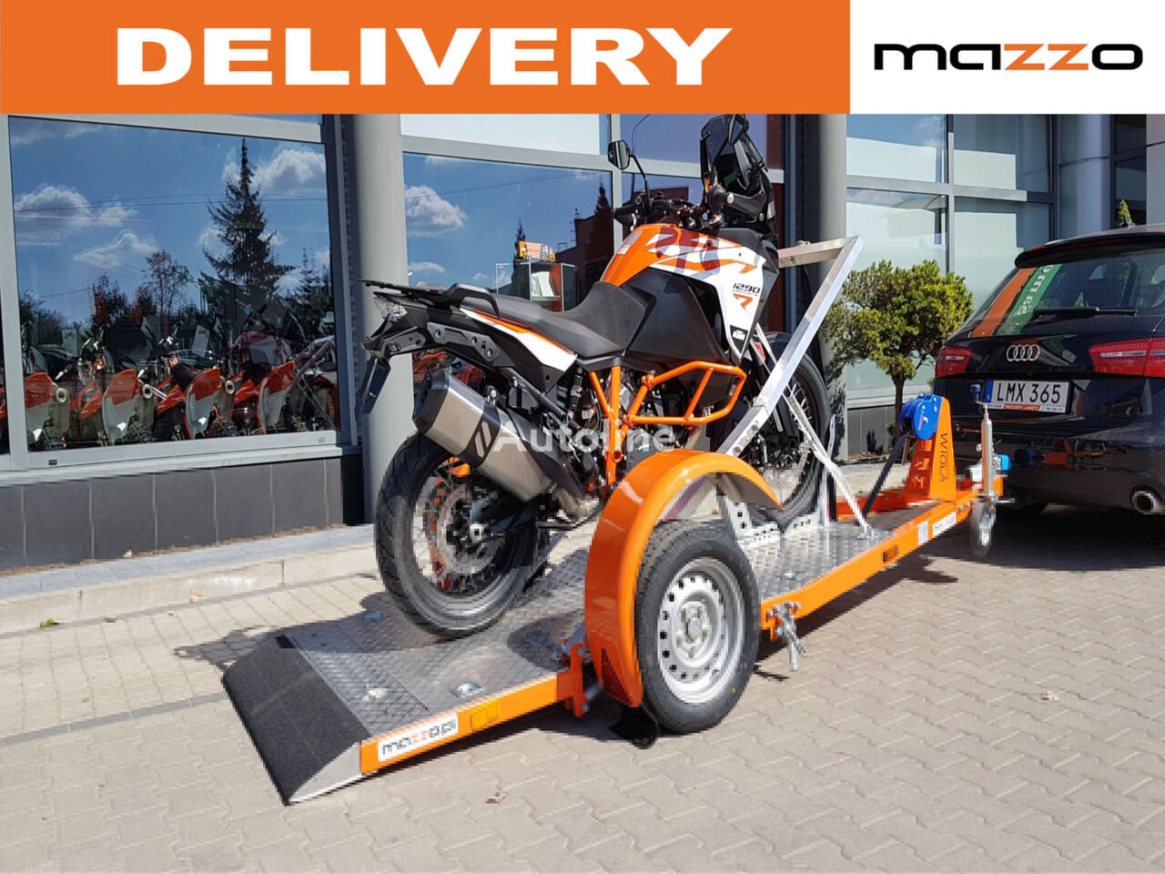ny ENDURO 1 Motorcycle trailer MC-trailer