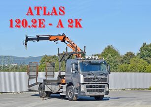 Volvo FM 340 * Abschleppwagen 6,10m*ATLAS120.2E-A2K/FUNK bärgningsbil