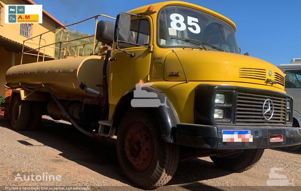 Mercedes-Benz L-1516 2p  bensin tankbil