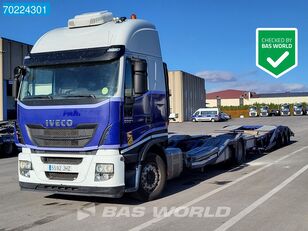 IVECO Stralis 500 4X2 ROLFO transporter Standklima 2xTanks Euro 6 biltransport