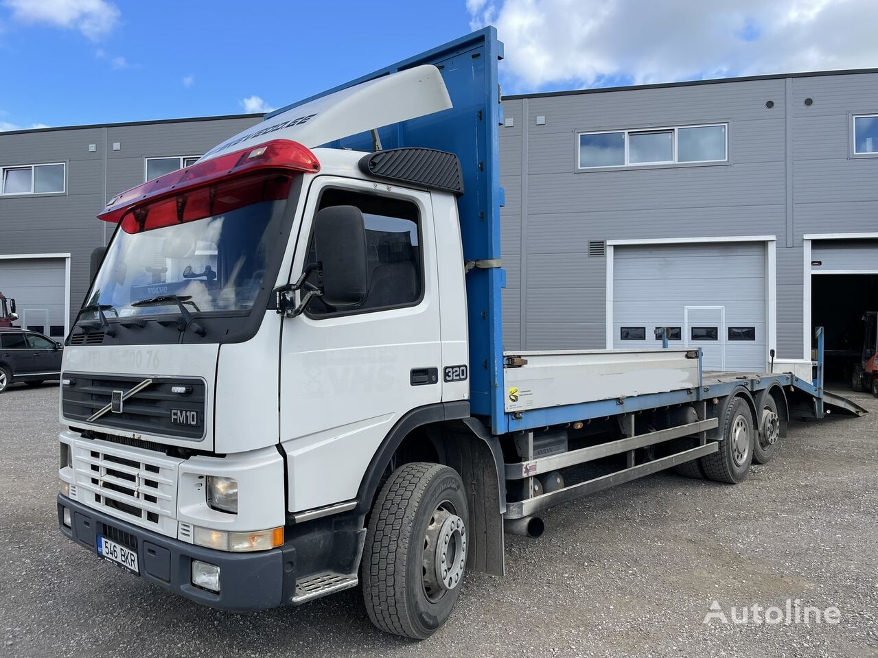 Volvo FM10 6x2 winch  biltransport