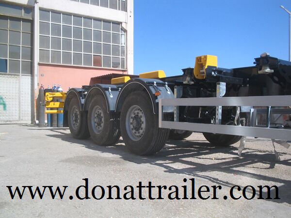 ny Donat Extendable Container Chassis containerchassi semitrailer