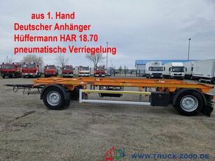 Hüffermann HAR 18.70  containerchassi trailer