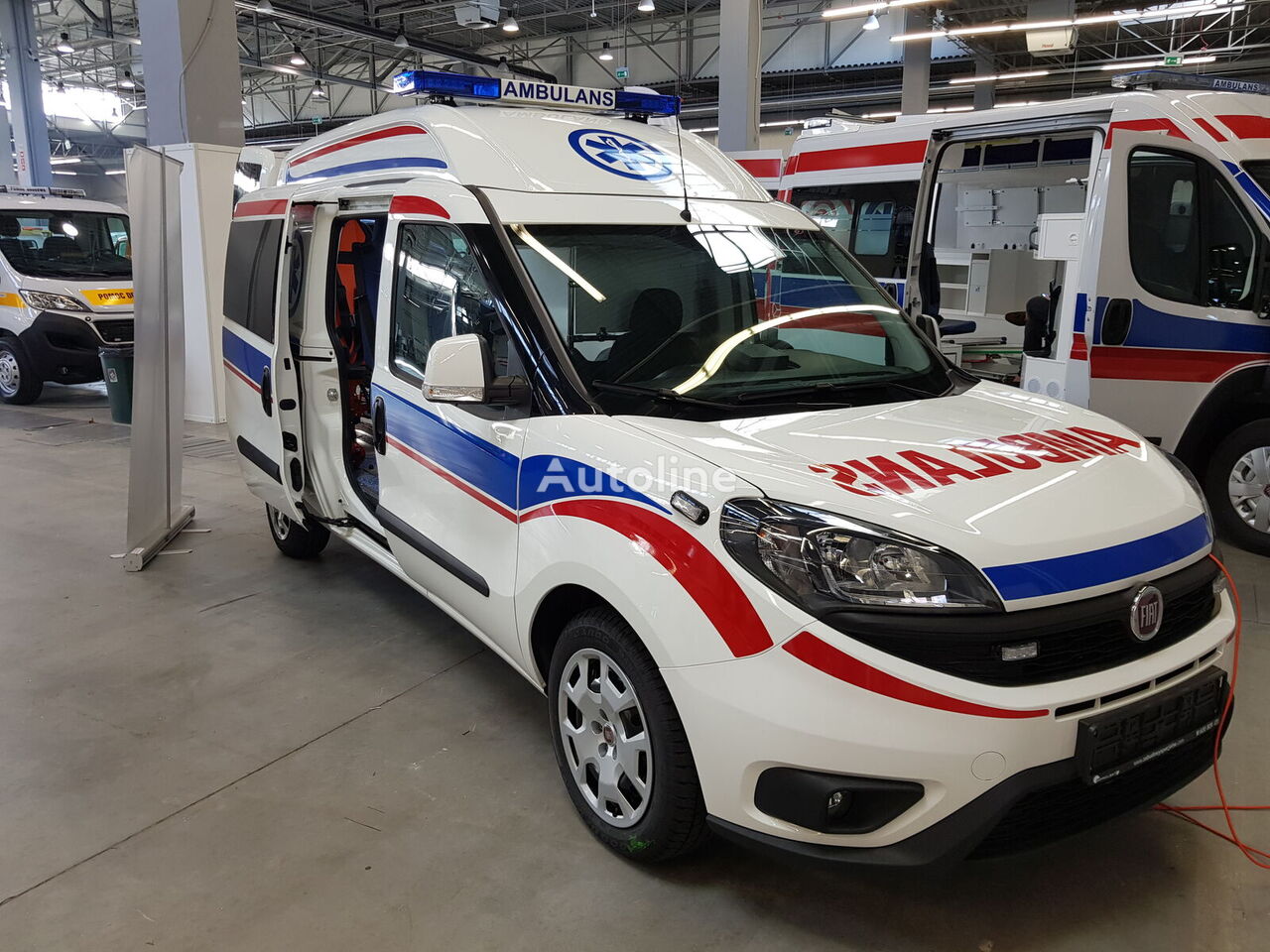 ny FIAT Doblo 1.6 SX L2H2 ambulans ambulans minibuss