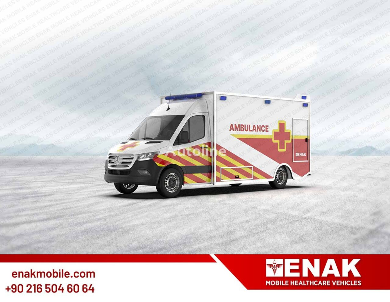 ny Mercedes-Benz Box Ambulance  ambulans minibuss
