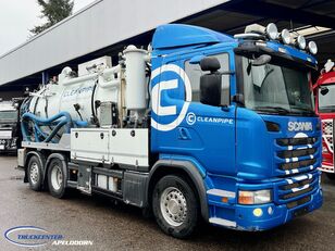 Scania G360 Euro 6, Kroll, RVS tank, HIBON, PRATISSOLI slamsugningsbil