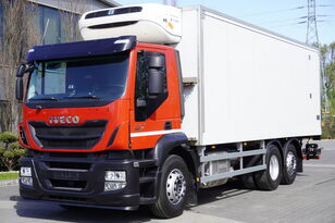 IVECO Stralis 310 6×2 E6 Refrigerator / ATP/FRC / 18 pallets / Tail li kylbil lastbil