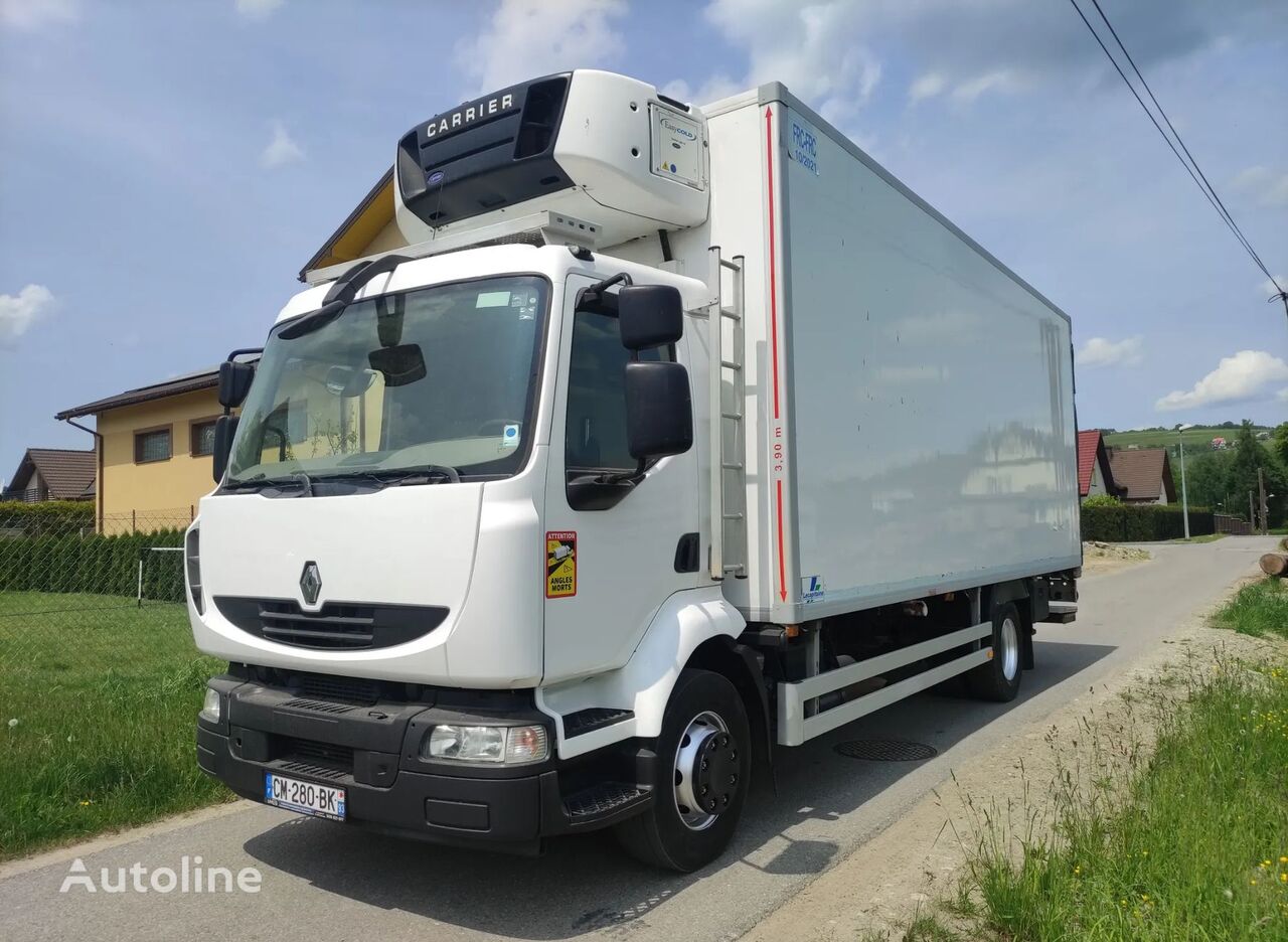 Renault Midlum 220 DXI chłodnia izoterma 16 palet poduszka kylbil lastbil