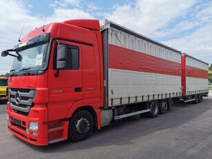 MERCEDES-BENZ ACTROS 2544 L/NR tilt lastbil + tilt trailer