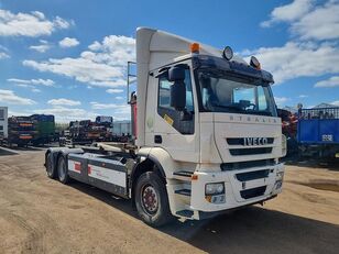 IVECO STRALIS 260 S 33 6X2 HOOKLIFT LPG lastväxlare lastbil