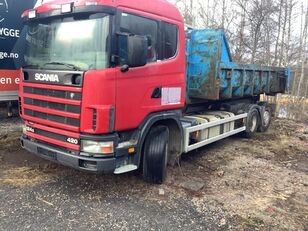 Scania 124 G  lastväxlare lastbil