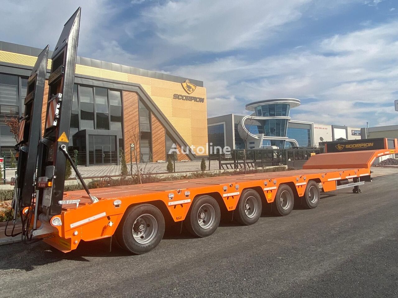 ny Scorpion Trailer 2023 NEW 5 AXLE (MANUFACTURER COMPANY) låg lastare semitrailer