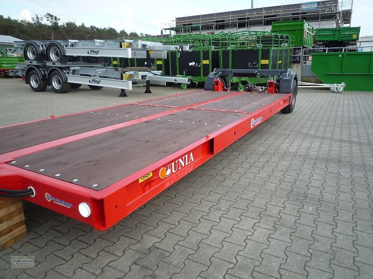 ny Unia PL-6 låg lastare trailer