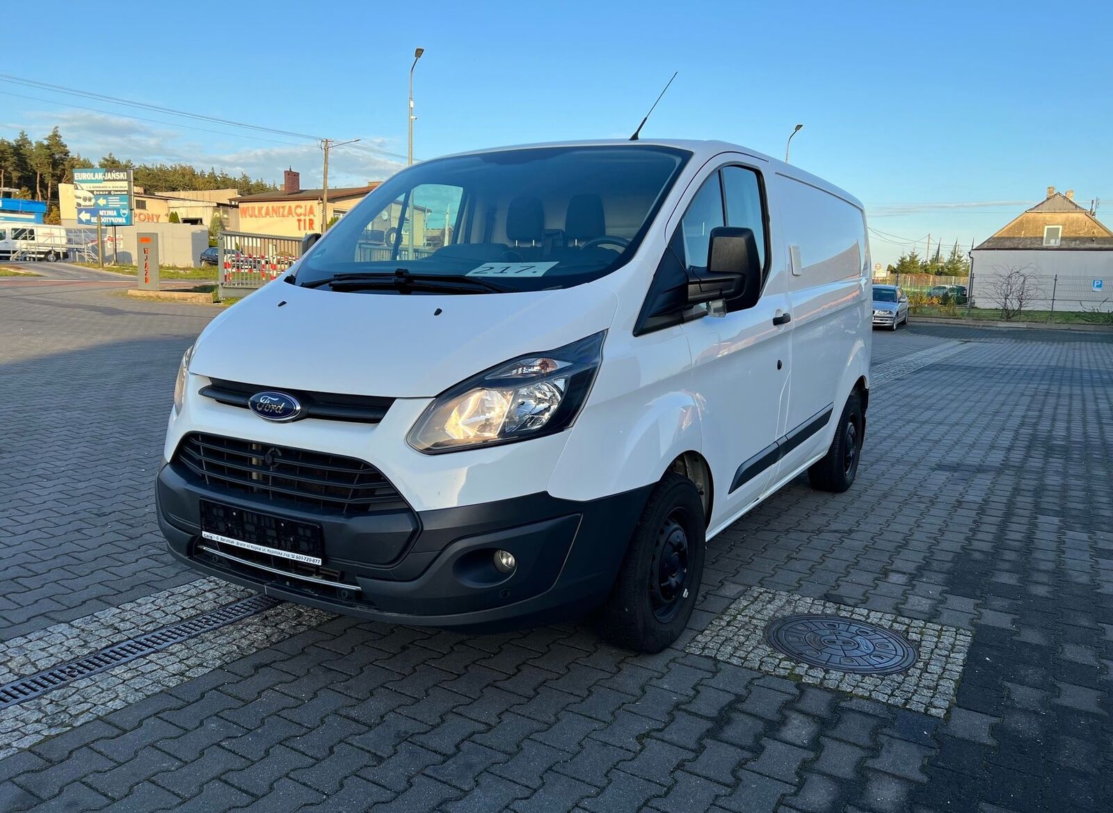 Ford Transit Custom Chłodnia Waeco Import DE Jeden Właściciel skåpbil