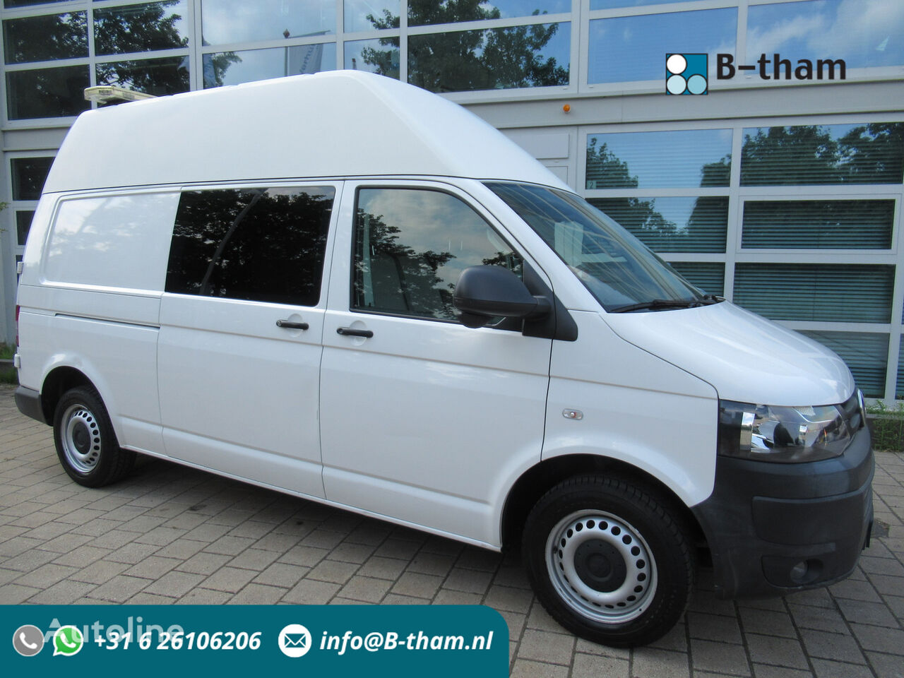 Volkswagen Transporter T5 2.0i 85KW L2 + H2 Benzine + CNG Airco skåpbil