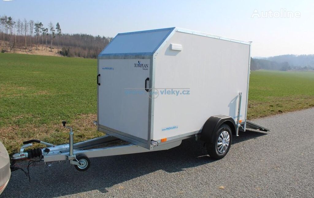 ny Tanatech Tomplan TFDS 250.01 1,3t slutet trailer