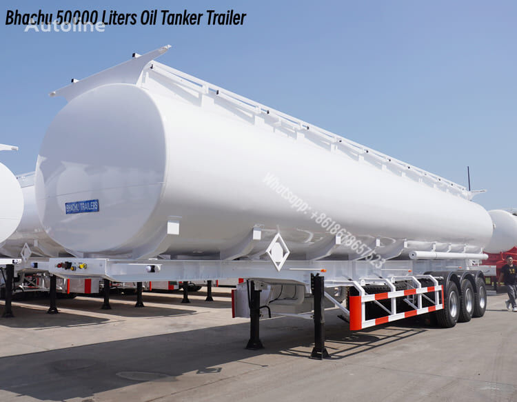 ny Bhachu 50000 Liters Oil Tanker Trailer for Sale in Kenya tankvagn semitrailer