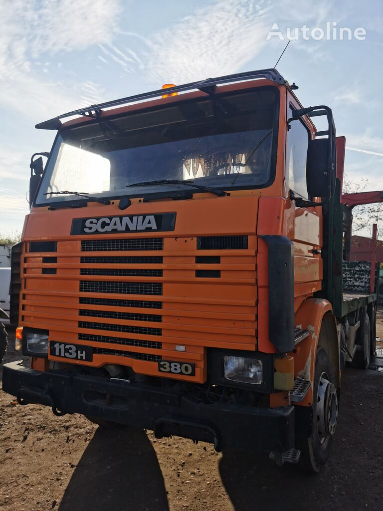 Scania 113H timmerbil