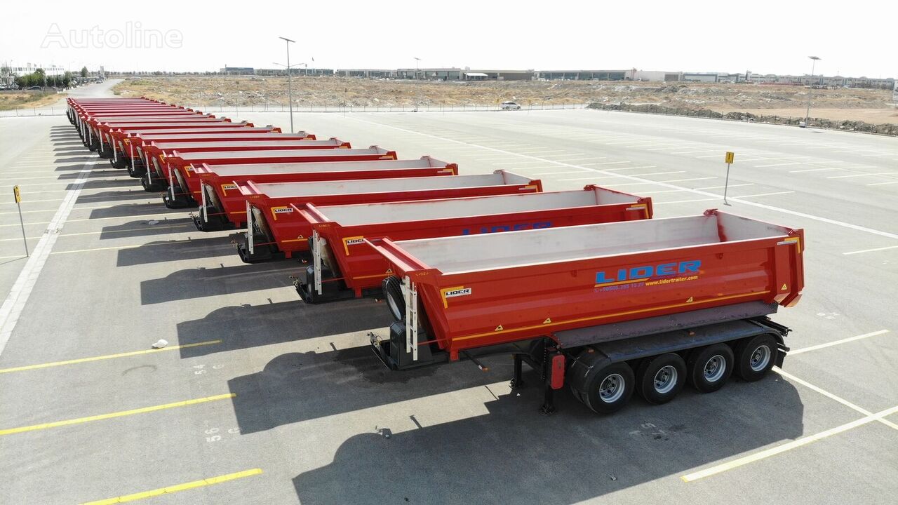ny Lider 2024 YEAR NEW (MANUFACTURER COMPANY LIDER TRAILER & TANKER ) tippvagn semitrailer