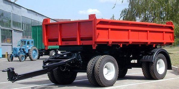 ny KamAZ SZAP-8543 tippvagn trailer