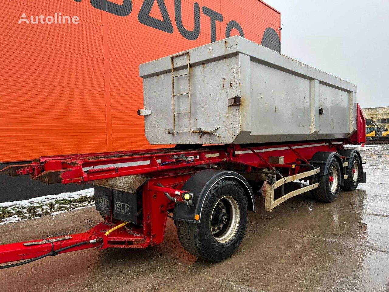 SLP 3-8200-KS BOX L=6100 mm tippvagn trailer